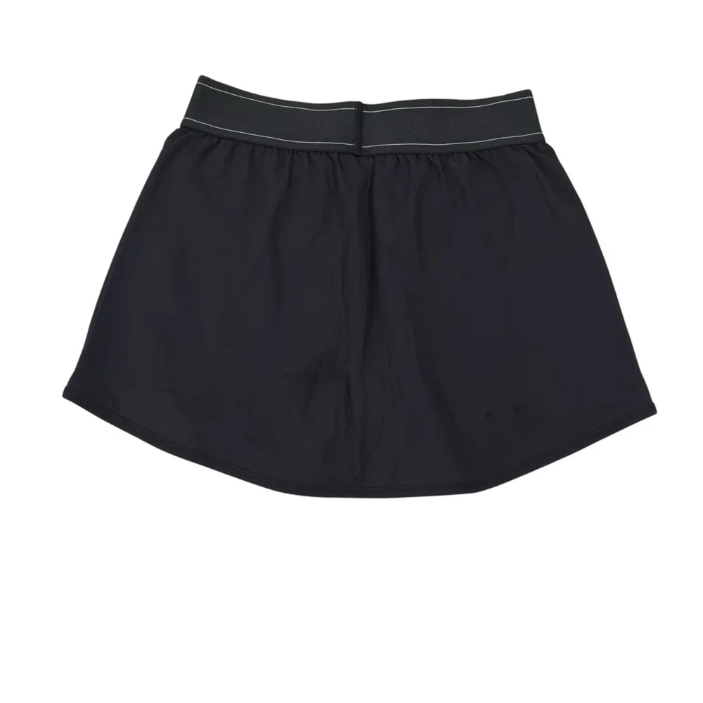 Alo Yoga Women's Size XS Athletic Black Lined Match Point Tennis Skirt Skort euc